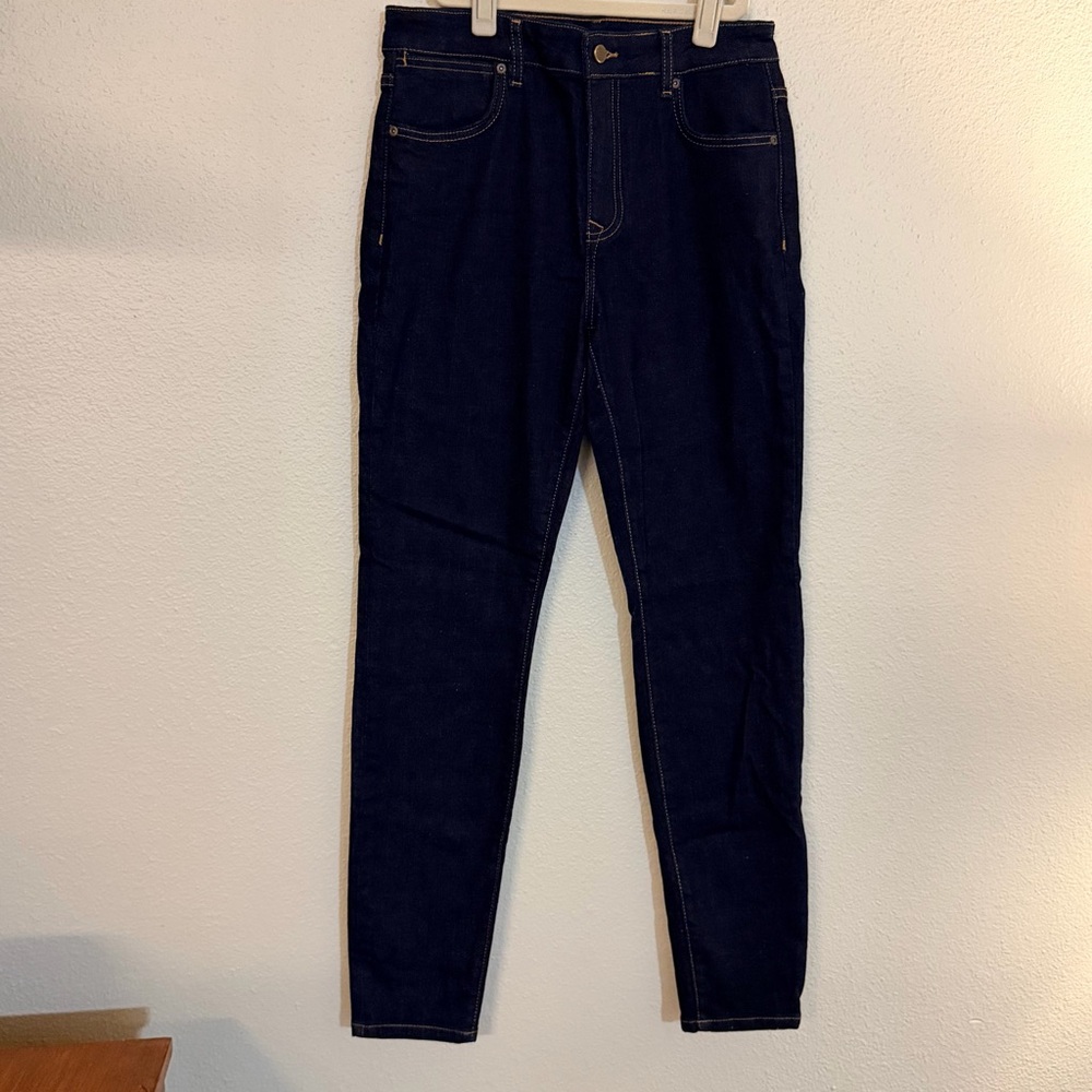 Tecovas Women's Ink Blue Skinny Jeans | High Rise | Size 28